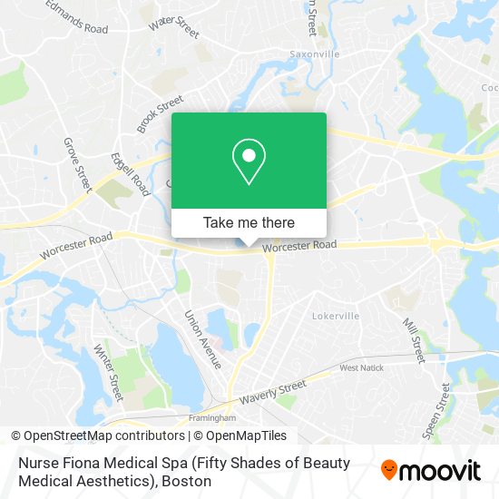 Mapa de Nurse Fiona Medical Spa (Fifty Shades of Beauty Medical Aesthetics)