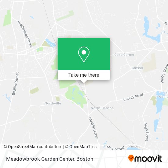 Mapa de Meadowbrook Garden Center