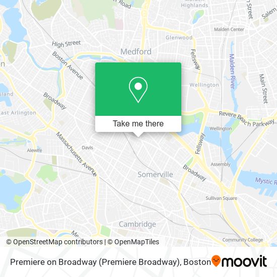 Premiere on Broadway (Premiere Broadway) map