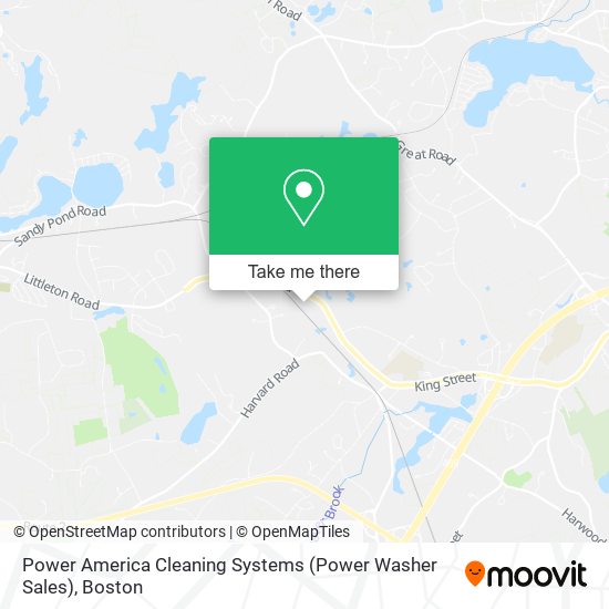 Mapa de Power America Cleaning Systems (Power Washer Sales)