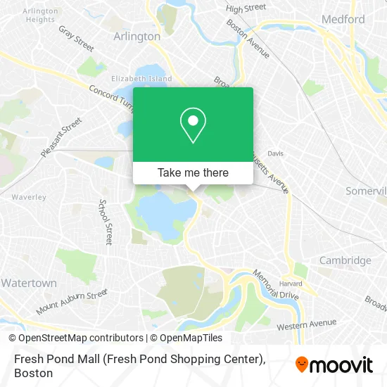 Fresh Pond Mall (Fresh Pond Shopping Center) map