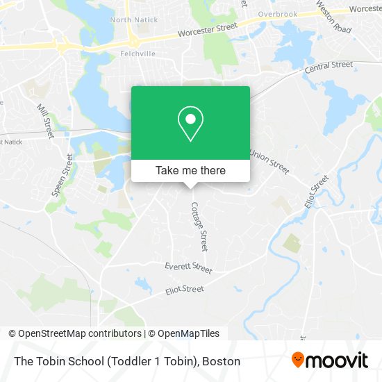 The Tobin School (Toddler 1 Tobin) map