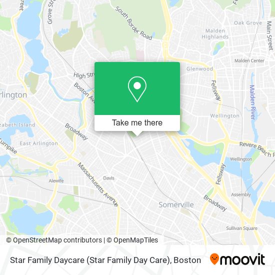 Mapa de Star Family Daycare (Star Family Day Care)