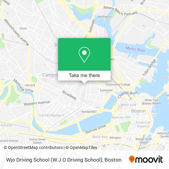 Wjo Driving School (W J O Driving School) map