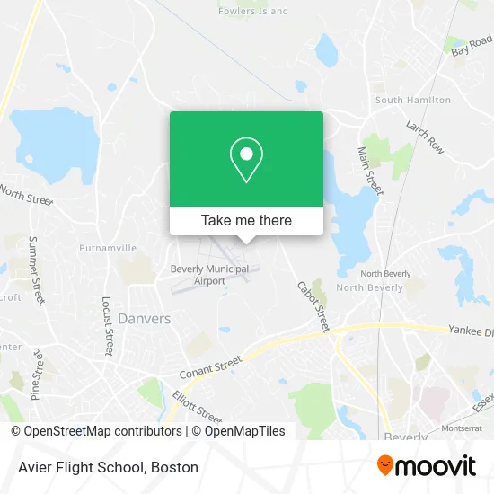 Avier Flight School map