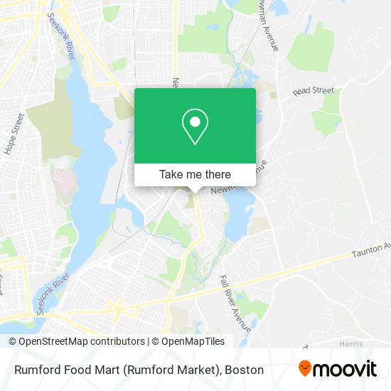Mapa de Rumford Food Mart (Rumford Market)