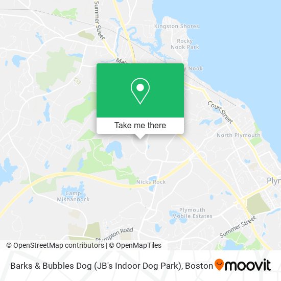 Mapa de Barks & Bubbles Dog (JB's Indoor Dog Park)