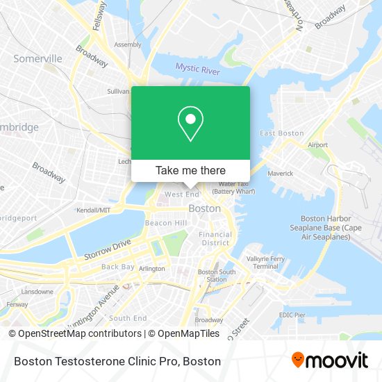 Boston Testosterone Clinic Pro map