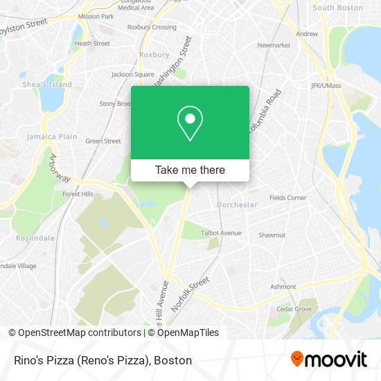 Rino's Pizza (Reno's Pizza) map