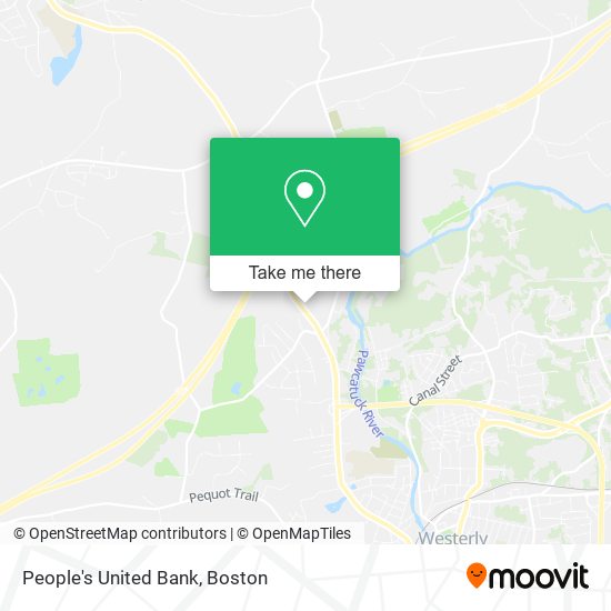 People's United Bank map