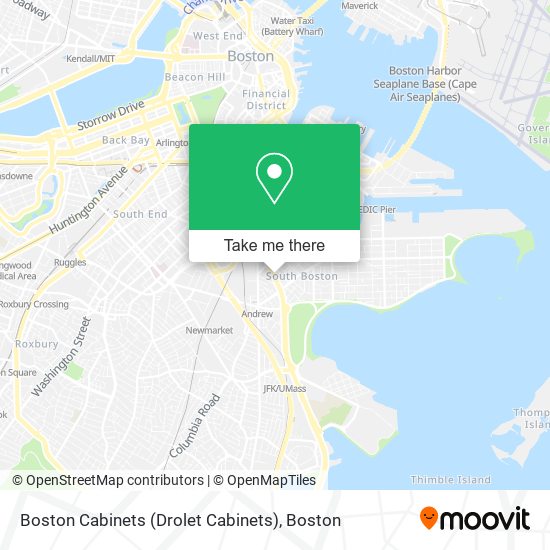 Mapa de Boston Cabinets (Drolet Cabinets)