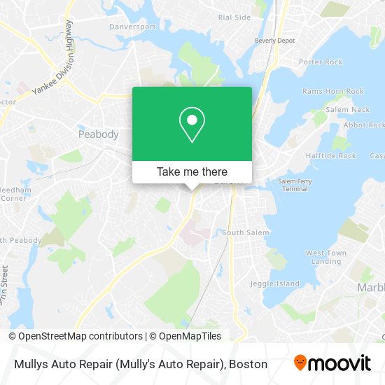 Mullys Auto Repair (Mully's Auto Repair) map
