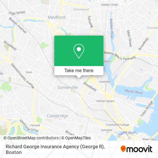Mapa de Richard George Insurance Agency (George R)