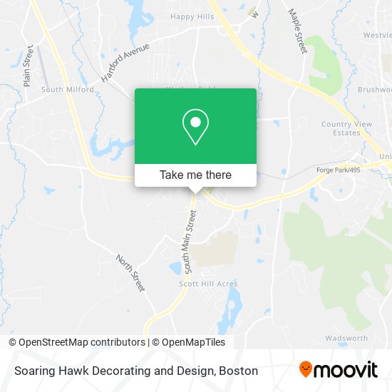 Mapa de Soaring Hawk Decorating and Design