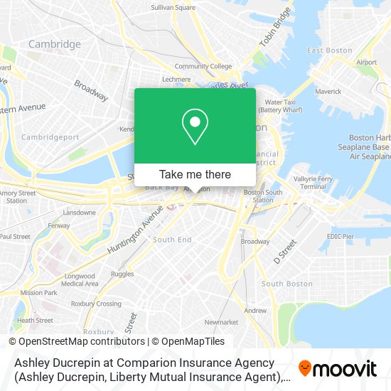 Ashley Ducrepin at Comparion Insurance Agency (Ashley Ducrepin, Liberty Mutual Insurance Agent) map