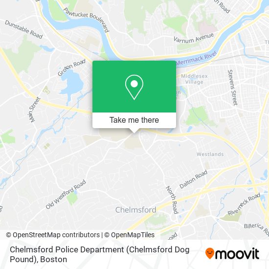 Mapa de Chelmsford Police Department (Chelmsford Dog Pound)
