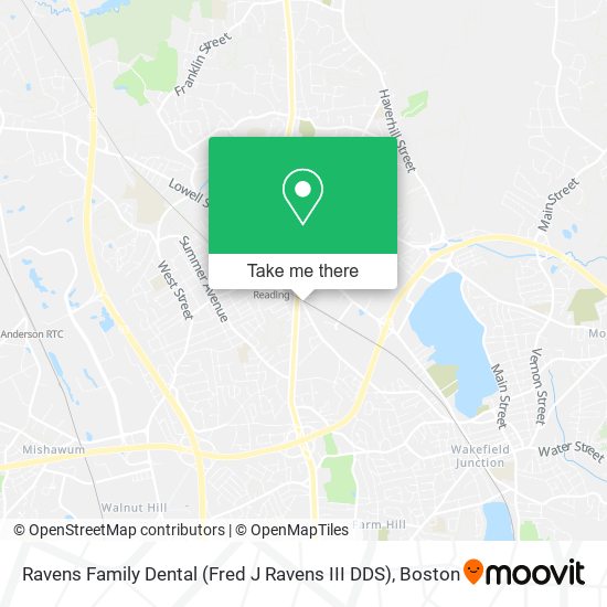 Mapa de Ravens Family Dental (Fred J Ravens III DDS)