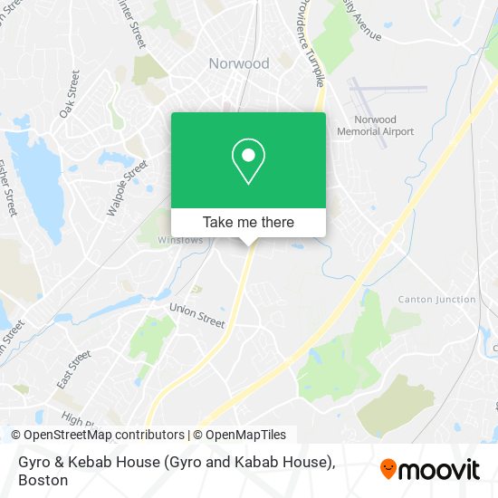 Mapa de Gyro & Kebab House (Gyro and Kabab House)