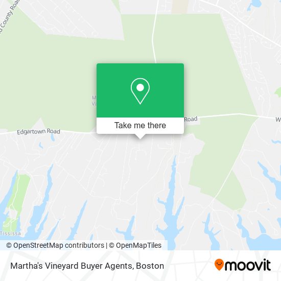 Mapa de Martha's Vineyard Buyer Agents