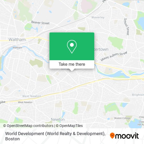 Mapa de World Development (World Realty & Development)