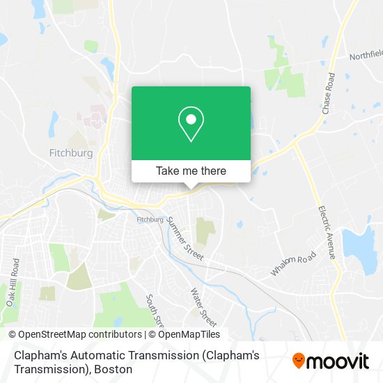 Clapham's Automatic Transmission map