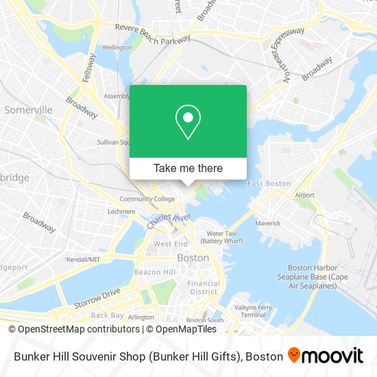 Bunker Hill Souvenir Shop (Bunker Hill Gifts) map