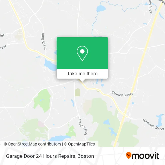 Garage Door 24 Hours Repairs map