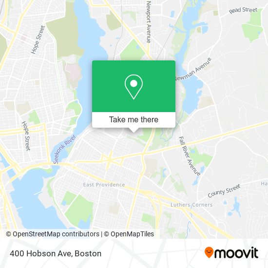 Mapa de 400 Hobson Ave