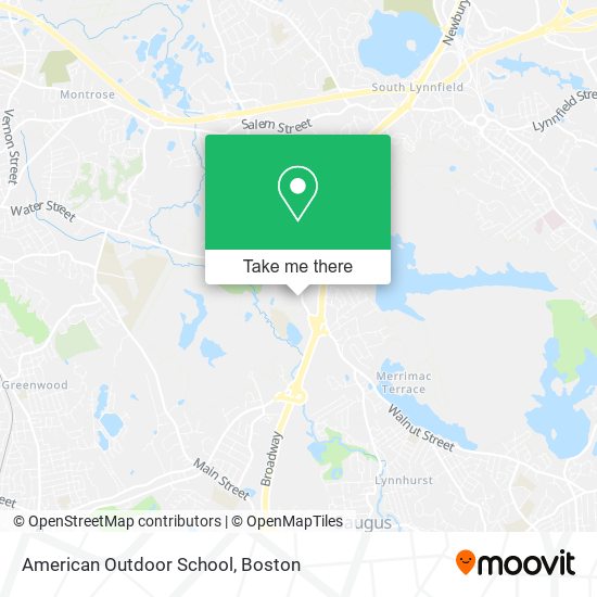 Mapa de American Outdoor School