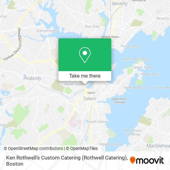 Mapa de Ken Rothwell's Custom Catering (Rothwell Catering)