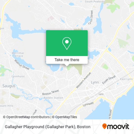 Mapa de Gallagher Playground (Gallagher Park)