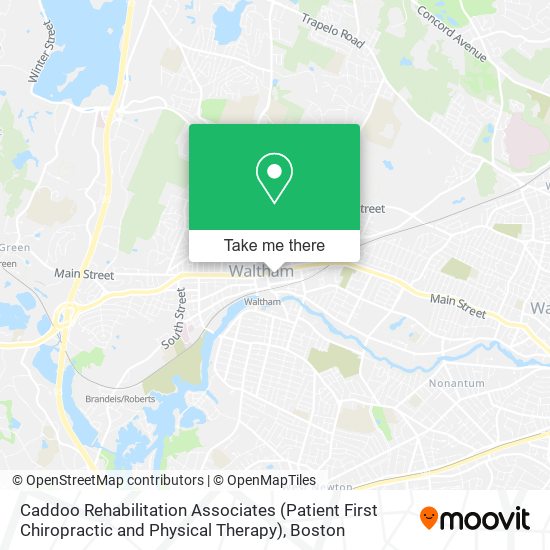 Mapa de Caddoo Rehabilitation Associates (Patient First Chiropractic and Physical Therapy)
