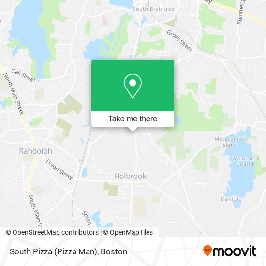 Mapa de South Pizza (Pizza Man)
