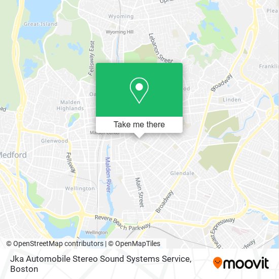 Jka Automobile Stereo Sound Systems Service map