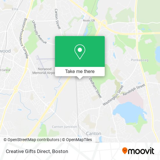 Creative Gifts Direct map