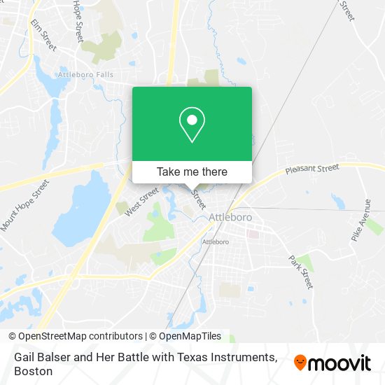 Gail Balser and Her Battle with Texas Instruments map