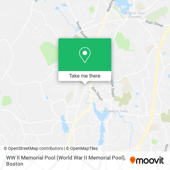 Mapa de WW II Memorial Pool (World War II Memorial Pool)