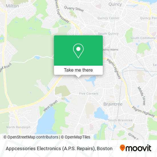 Appcessories Electronics (A.P.S. Repairs) map
