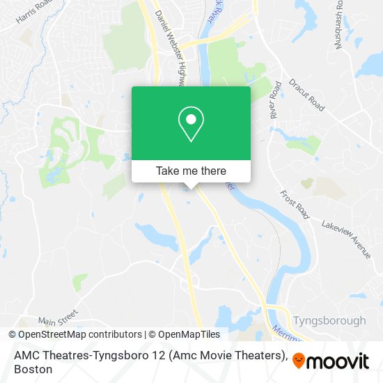 AMC Theatres-Tyngsboro 12 (Amc Movie Theaters) map