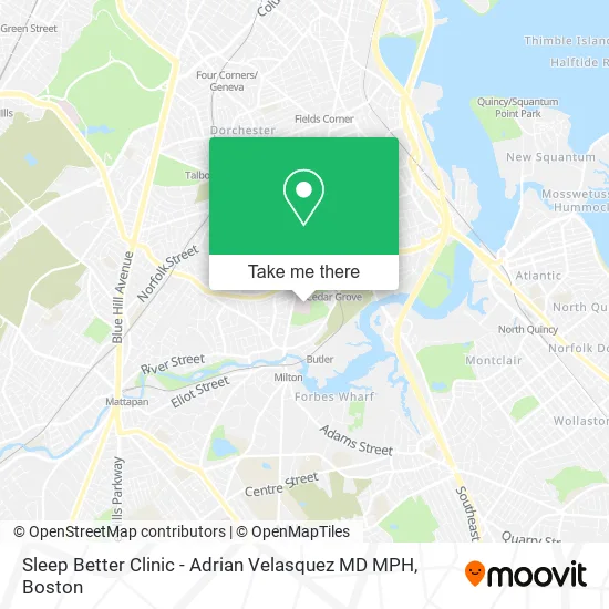 Sleep Better Clinic - Adrian Velasquez MD MPH map