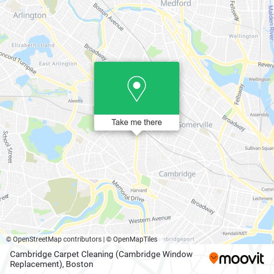 Cambridge Carpet Cleaning (Cambridge Window Replacement) map