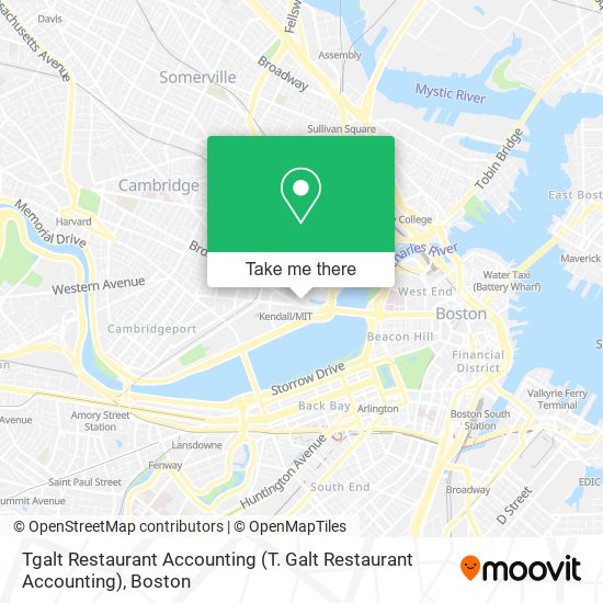 Mapa de Tgalt Restaurant Accounting (T. Galt Restaurant Accounting)