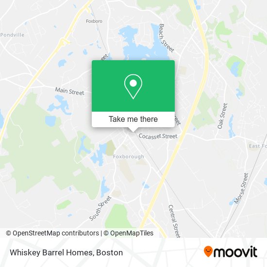 Whiskey Barrel Homes map