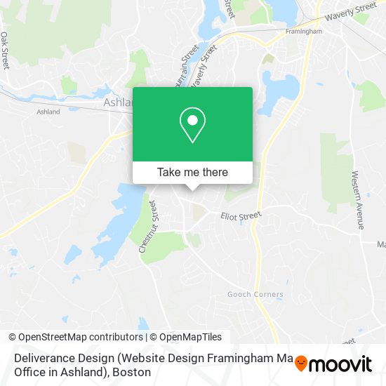 Deliverance Design (Website Design Framingham Ma Office in Ashland) map