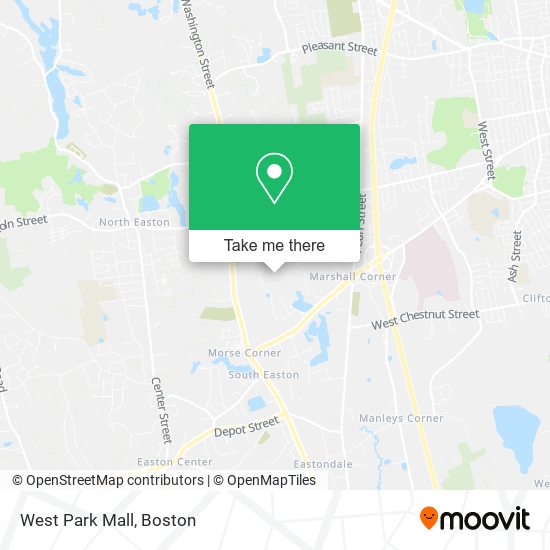 West Park Mall map