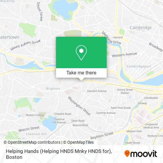 Mapa de Helping Hands (Helping HNDS Mnky HNDS for)