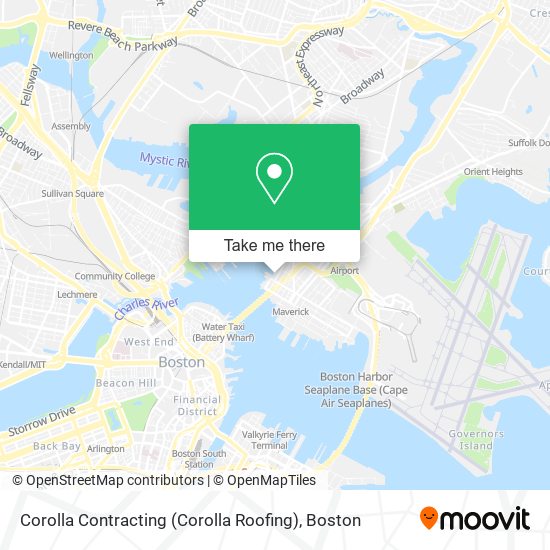 Mapa de Corolla Contracting (Corolla Roofing)