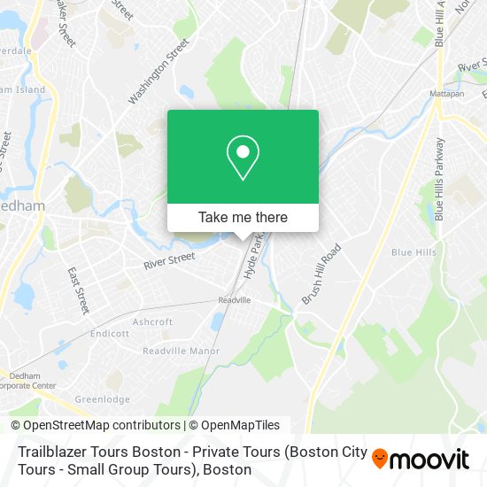 Trailblazer Tours Boston - Private Tours (Boston City Tours - Small Group Tours) map