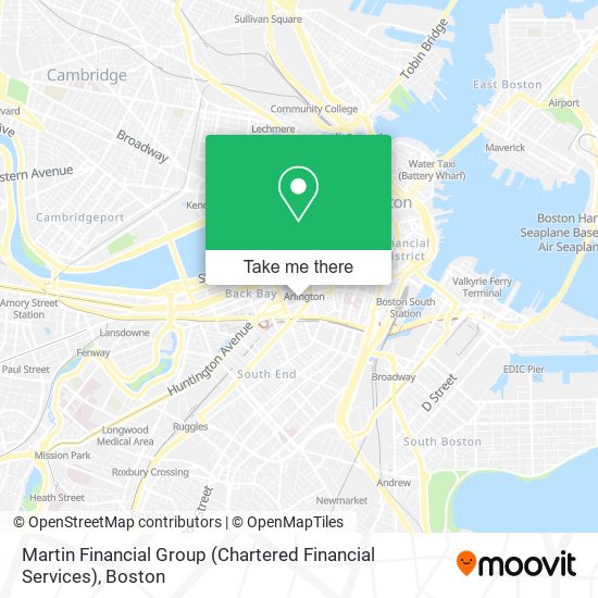 Martin Financial Group (Chartered Financial Services) map