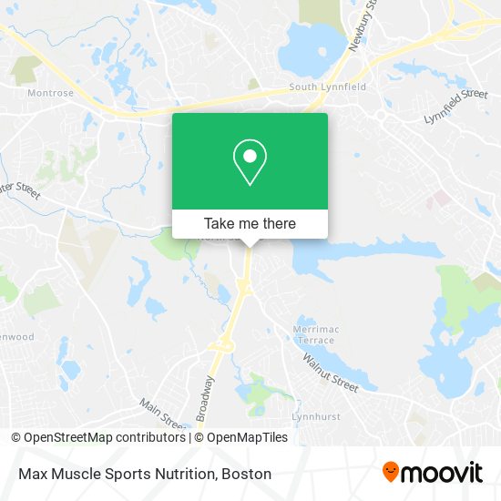 Mapa de Max Muscle Sports Nutrition